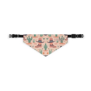 Cowboysbandana | Hondenkleding | Zomerbandana | Cowboyhoeden | Westerse hondenkleding | Huisdier bandana kraag | Westerse bandana voor zomermeisjes