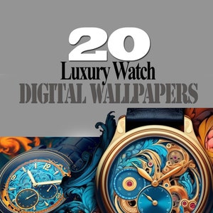 20 Digitale Luxusuhr Wallpapers und Hintergründe für deinen PC, Laptop für Uhrenliebhaber und Geeks