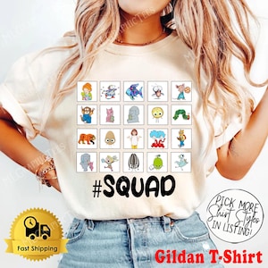 Chemise livre pour enfants, chemise affirmations de caractère pour enfants, chemise personnages enseignant, chemise maternelle, cadeau d'appréciation de l'enseignant