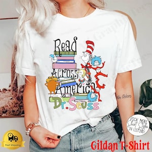 Dr. Seuss Day Reading Across America Shirt, Lese Shirt, Lesetag Sweatshirt, Lehrer Leben Shirt, Lehrer Shirt, Leseliebhaber Shirt