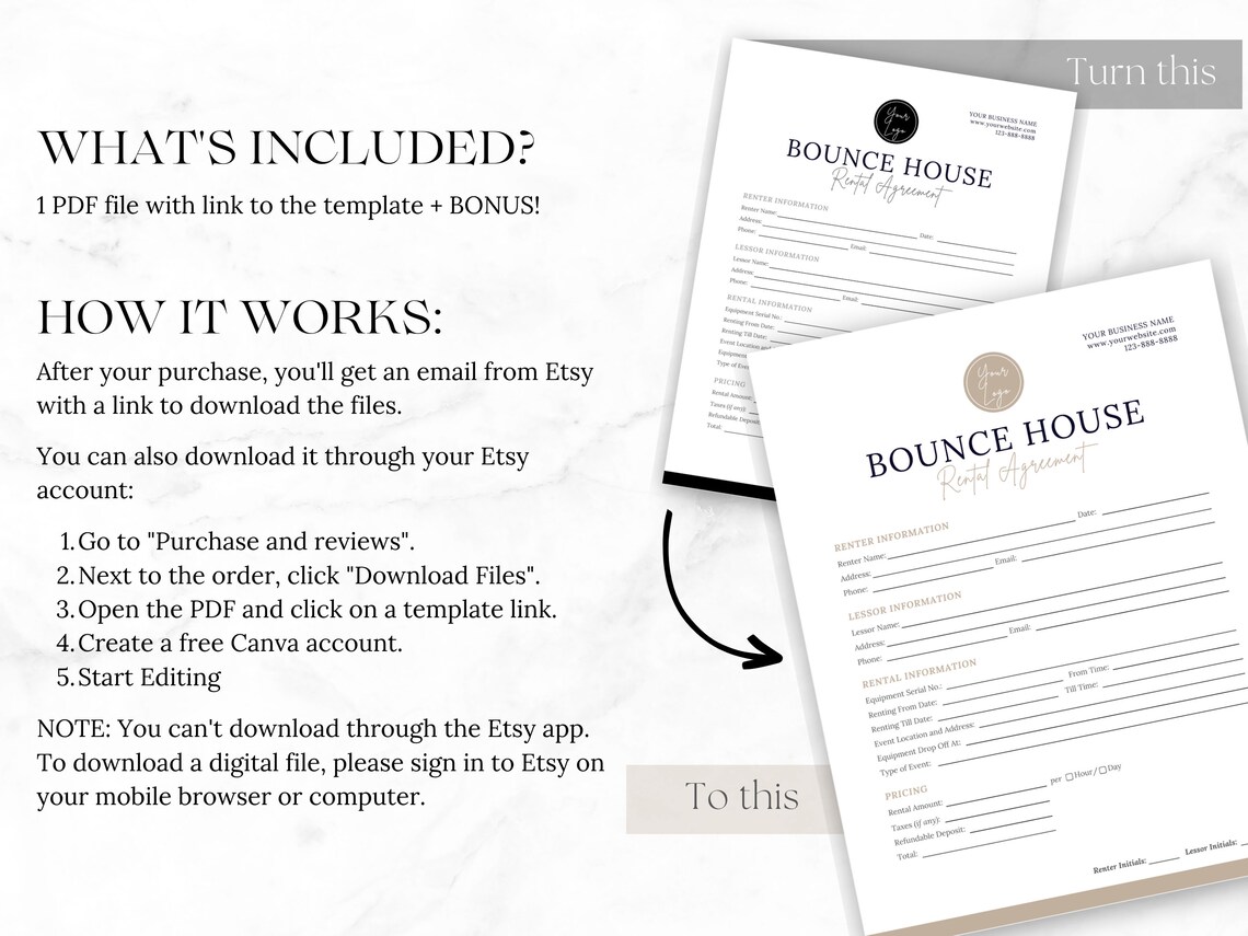 bounce-house-rental-contract-agreement-template-editable-etsy