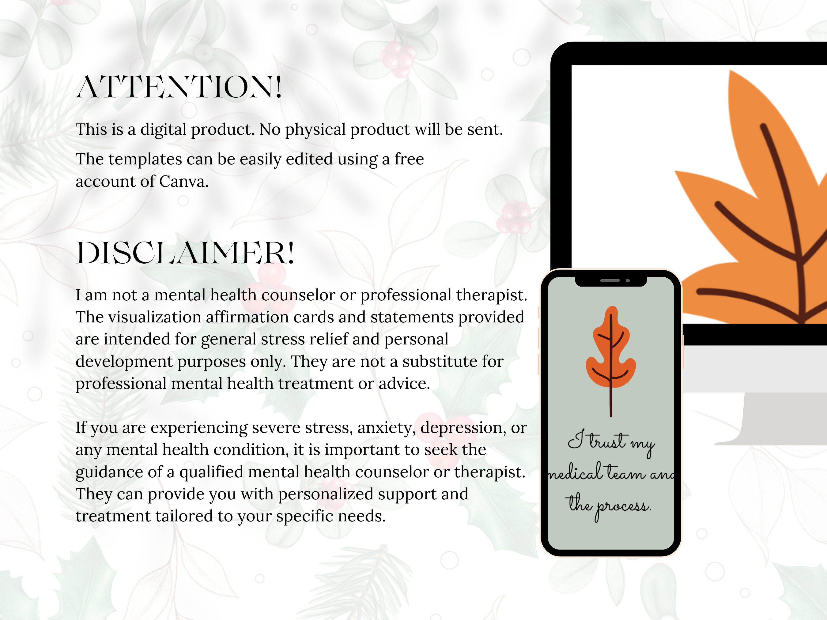 Printable Cancer Affirmation Cards, Cancer Survivor Motivation, Breast ...