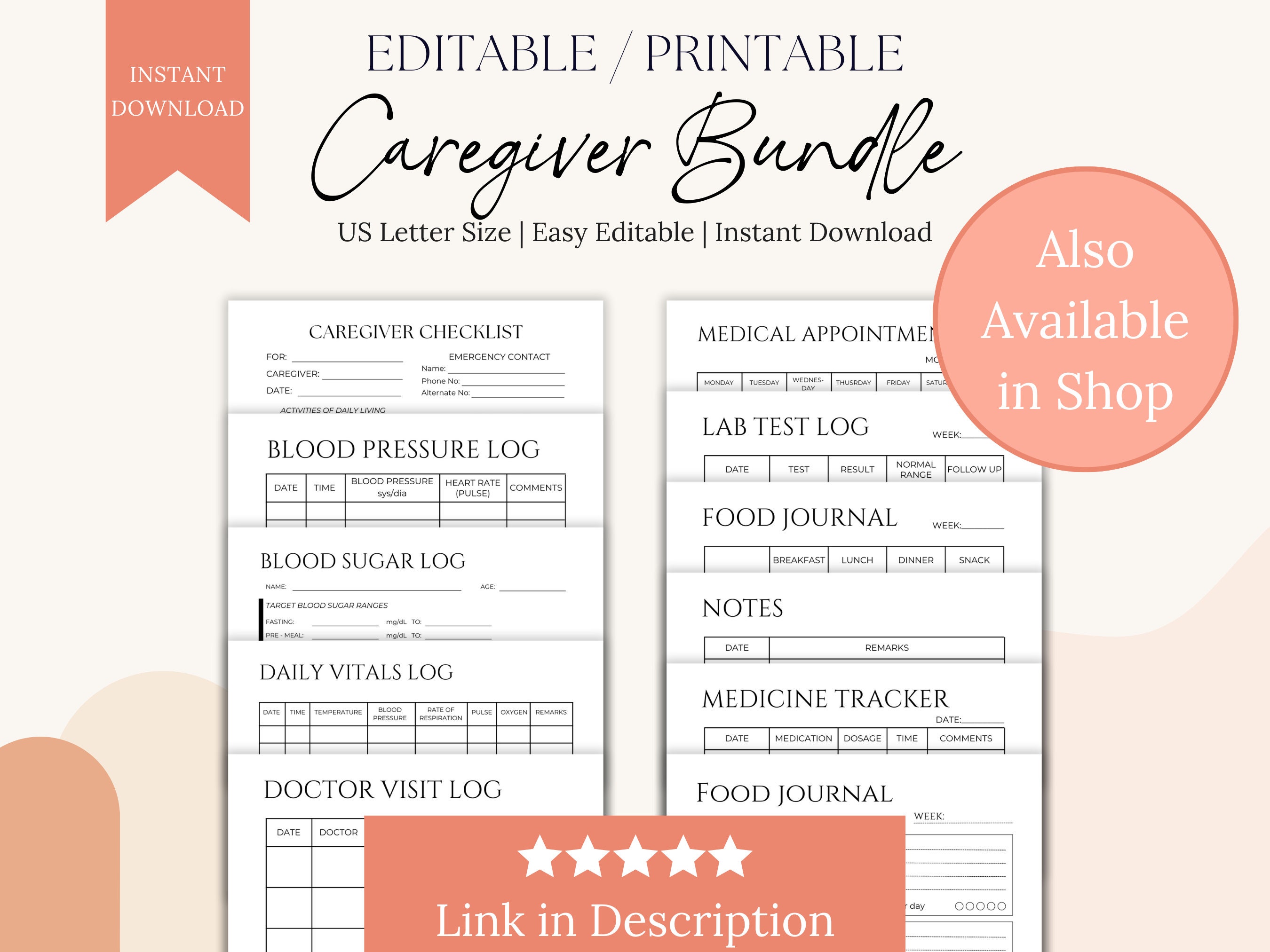 Home Care Liability Waiver, Adult Care Giver Release of Liability, Non Medical Liability Waiver