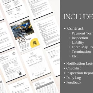 Pre Demolition Checklist.pdf Shed Demolition Contract Template: Pre-demolition Checklist (digital ...
