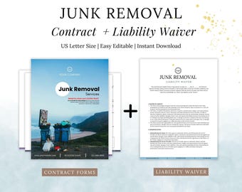 Sjabloon contract voor verwijdering afval: overeenkomst afvalverwijdering (digitale download)