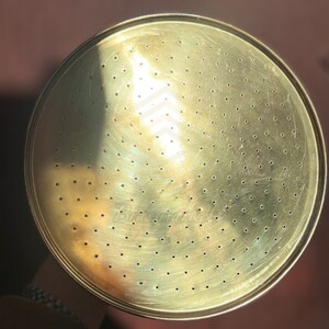 Rustic Copper Rain Shower Head - Handmade Round Showerhead, outdoor shower , outdoor copper shower head , copper rain shower head