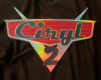 Tabliczka z nazwą CARS