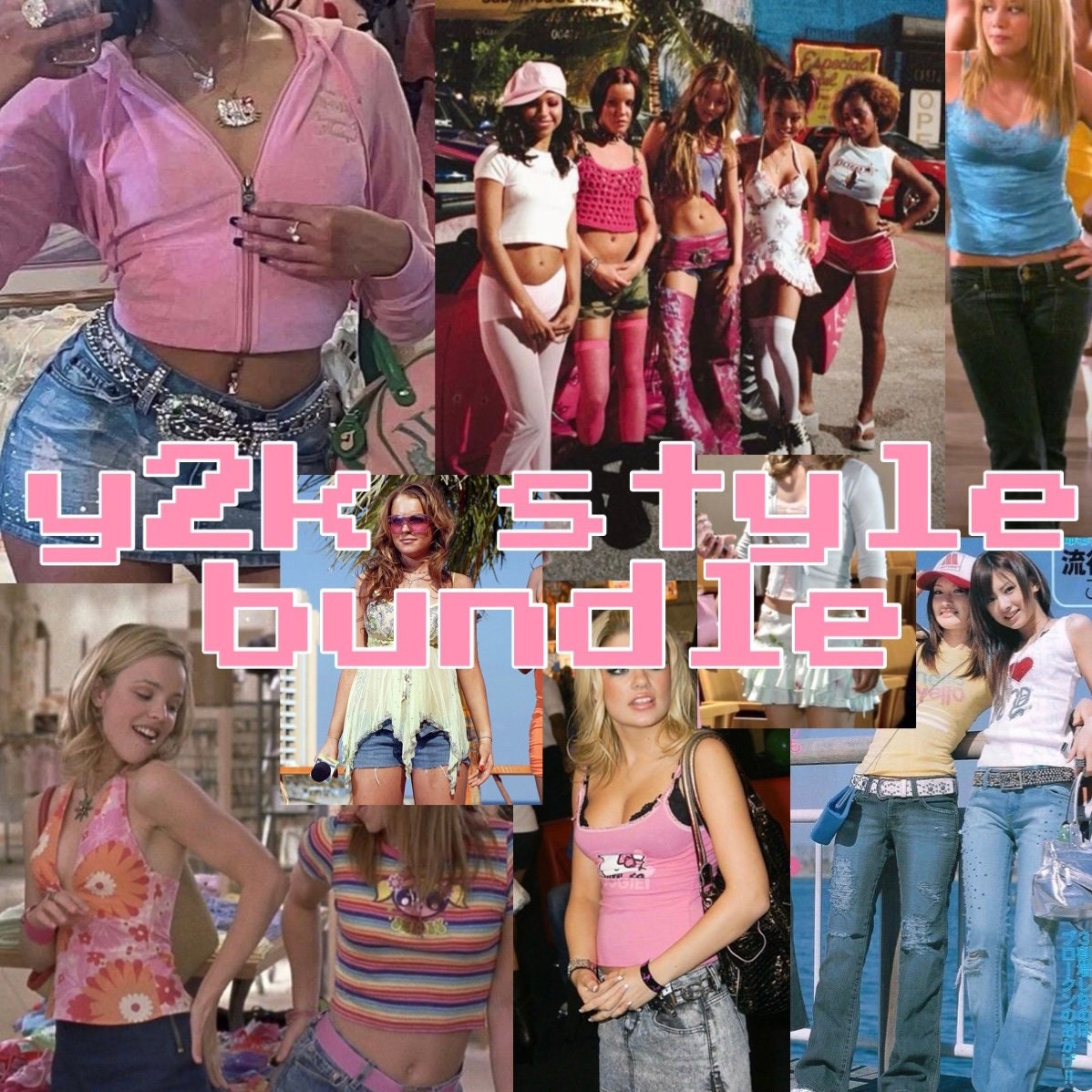 Y2k Aesthetic Mystery Box Clothing Style Bundle -  Finland