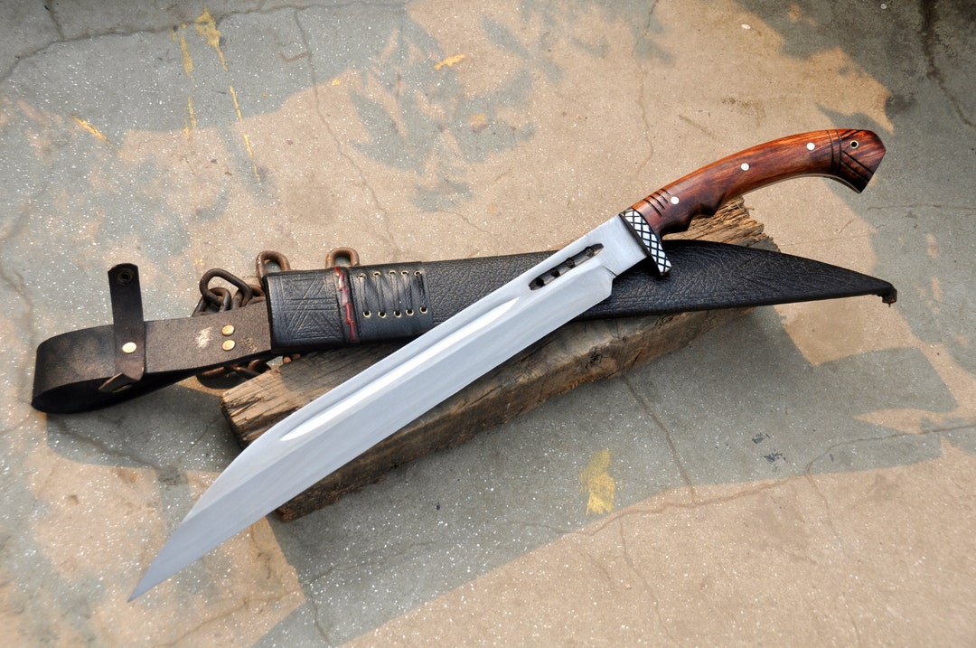 Long Seax18 Inches Handmade Seax Swordhand Seax Swordcarbon