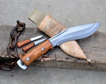 6 inches Long Blade Hand forged Gurkha kukri machete-knife-khukuri-Real working kukri knife-Tempered-sharpen-Ready to use