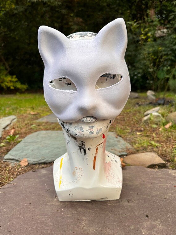 2 Therian Cat Mask Bases BLANK 