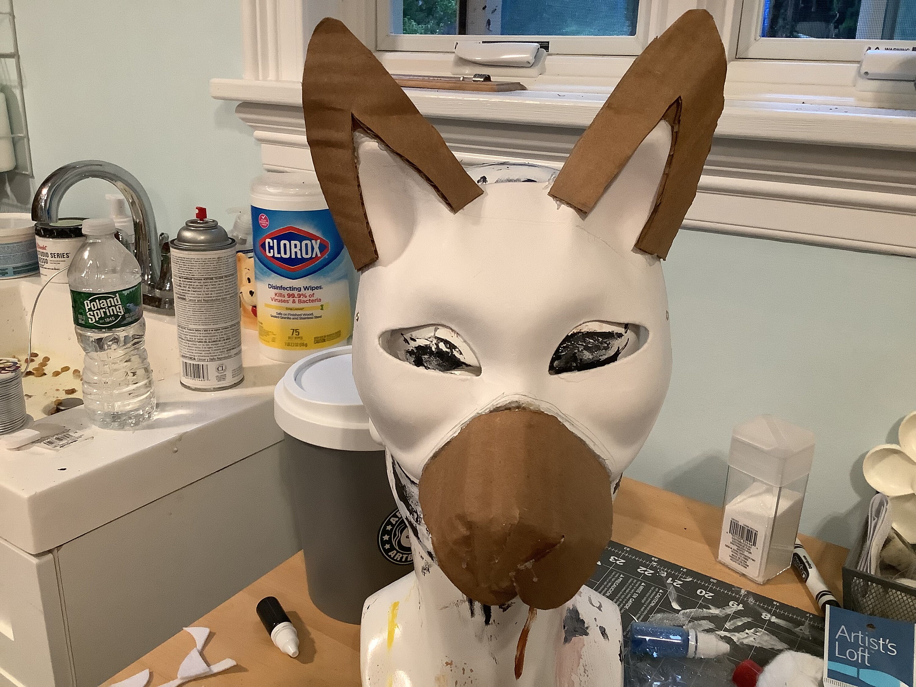 Therian Mask CANINE MUZZLE Base Made To Order Etsy Australia