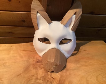 Therian mask CANINE MUZZLE base! Made to order