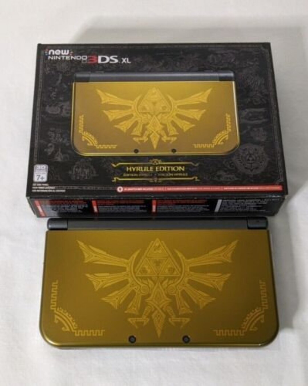 New Nintendo 3DS XL the Legend of Zelda Hyrule Edition Console Etsy UK