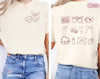 Coquette Locket Vintage Speech Therapy Valentines Day | Gift for SLPs, SLPAs, Grad Student, Speech Language Pathologists | Comfort Colors®