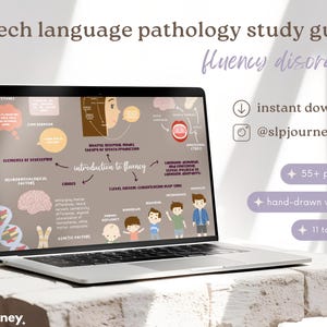 Speech Language Pathology Notes: Fluency Disorders (Digital Download)