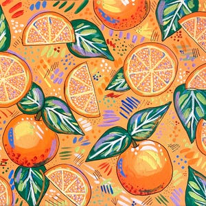 Oranges Art Print