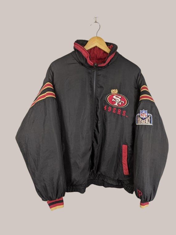 Vintage San Francisco 49ers NFL Puffer Jacket | 90s Football