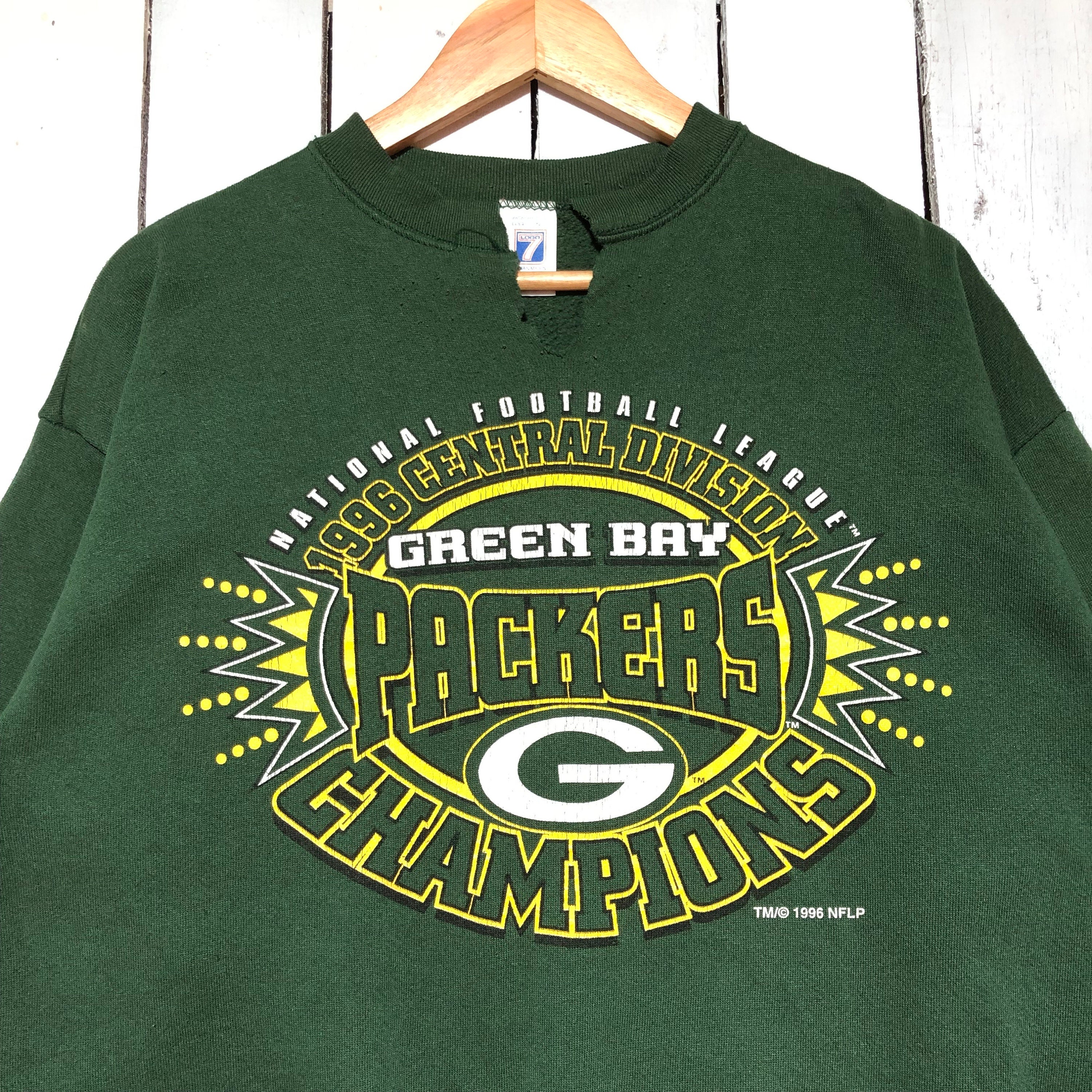 Vintage 90s Distressed Green Bay Packers Sweatshirt Packers Crewneck Green  Bay Packers Pullover Sportswear NFL Packers Printed Logo Green L