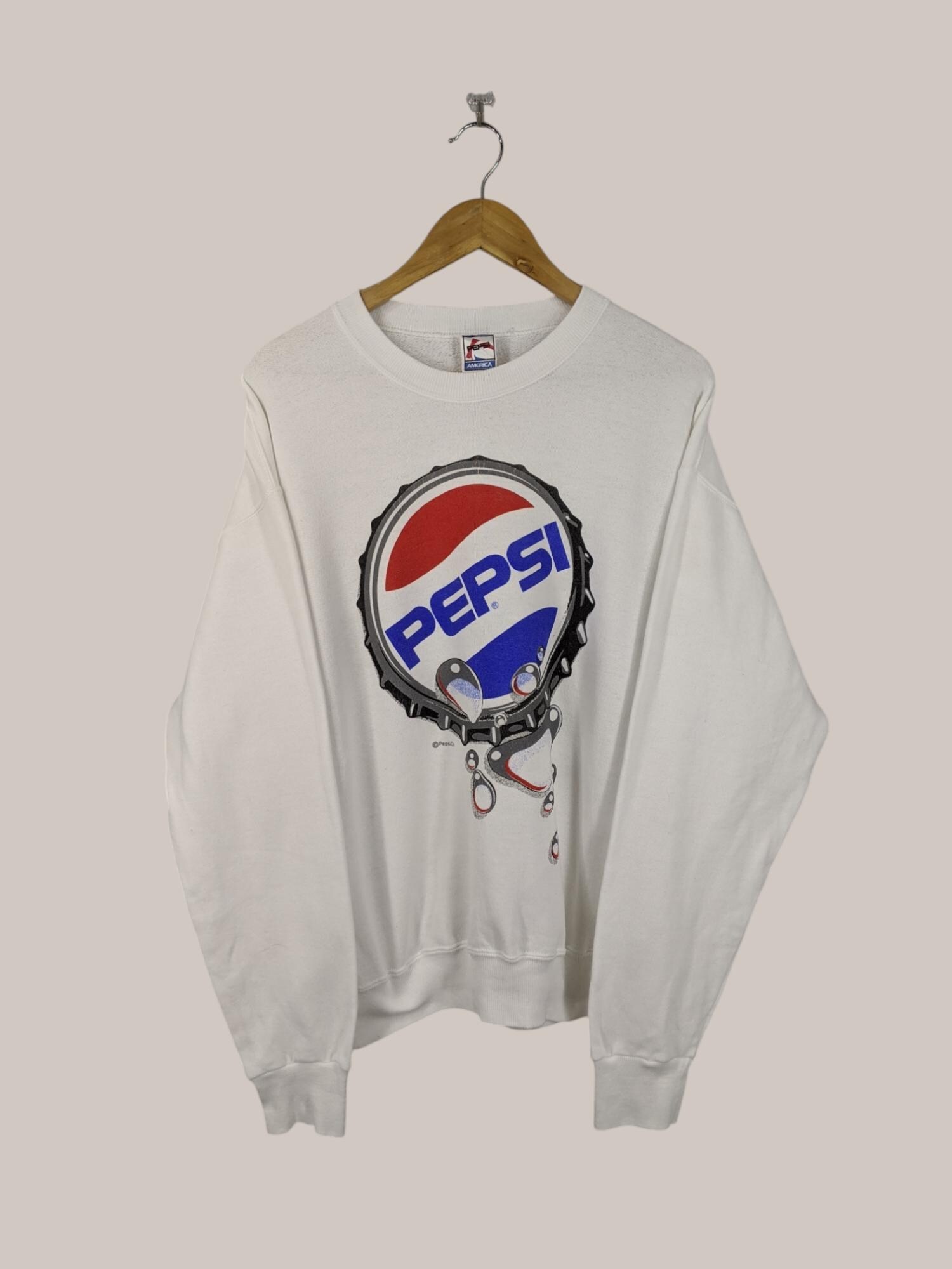 Pepsi Sweatshirt Vintage - Etsy Pepsi Sweatshirt Vintage - Etsy