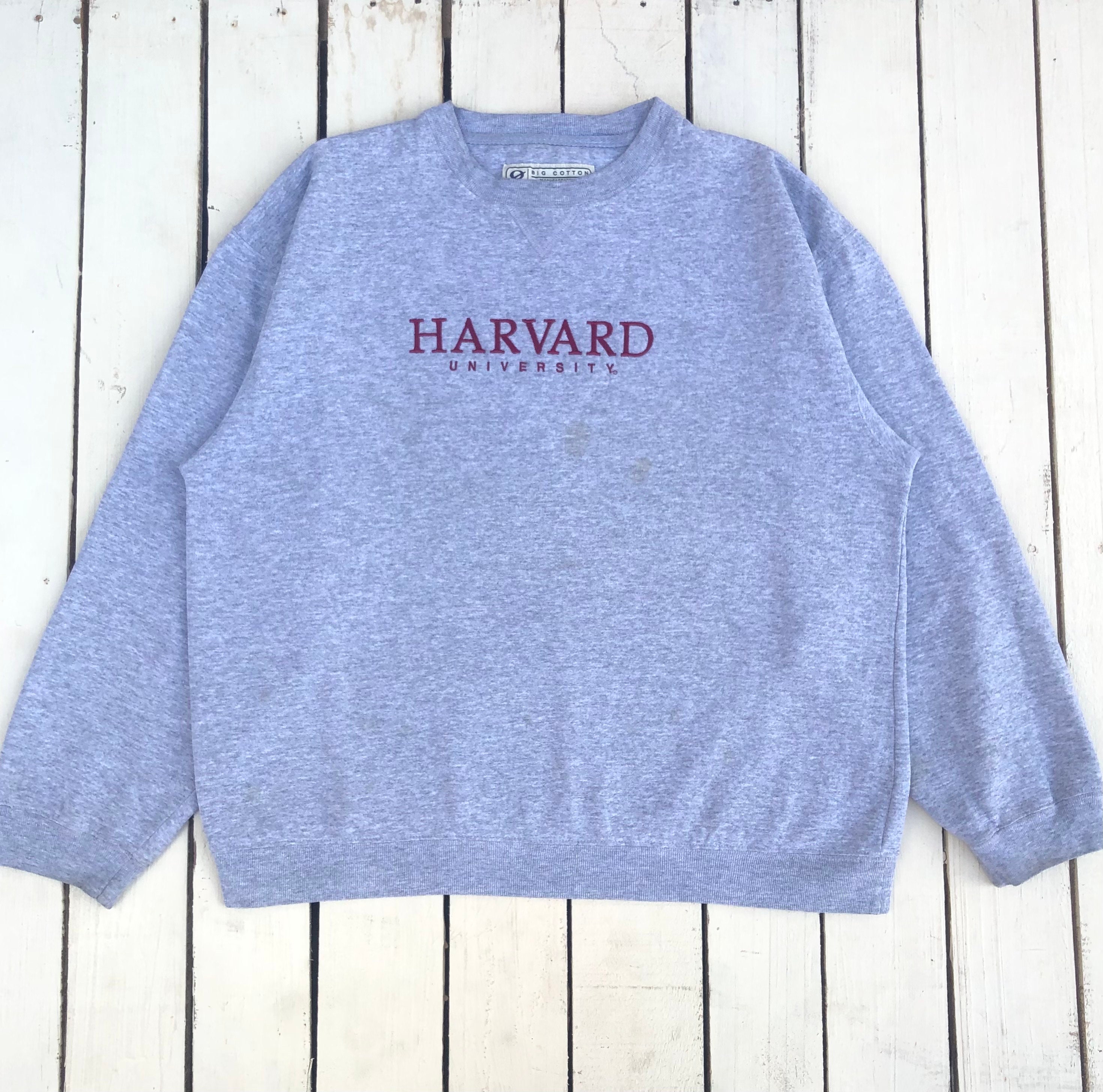 Harvard embroidered sweatshirt hot sale