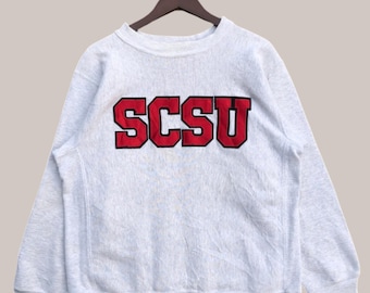 Vintage Pullover der Universität South Carolina mit besticktem Logo
