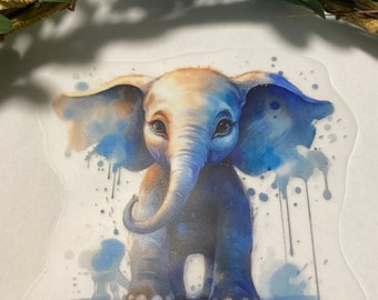 Bügelbild Elefant/kindermotiv/ Aufdruck Oberteil