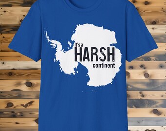Harsh Continent - Unisex Softstyle T-Shirt