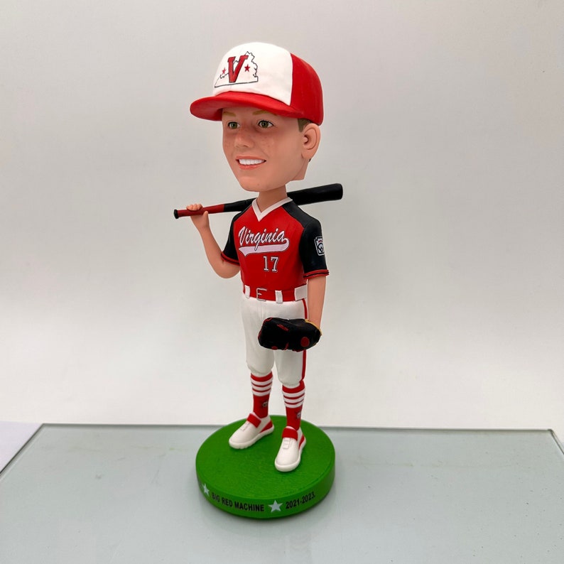 Custom Baseball Bobbleheads, Personalized Baseball Catcher Figurines