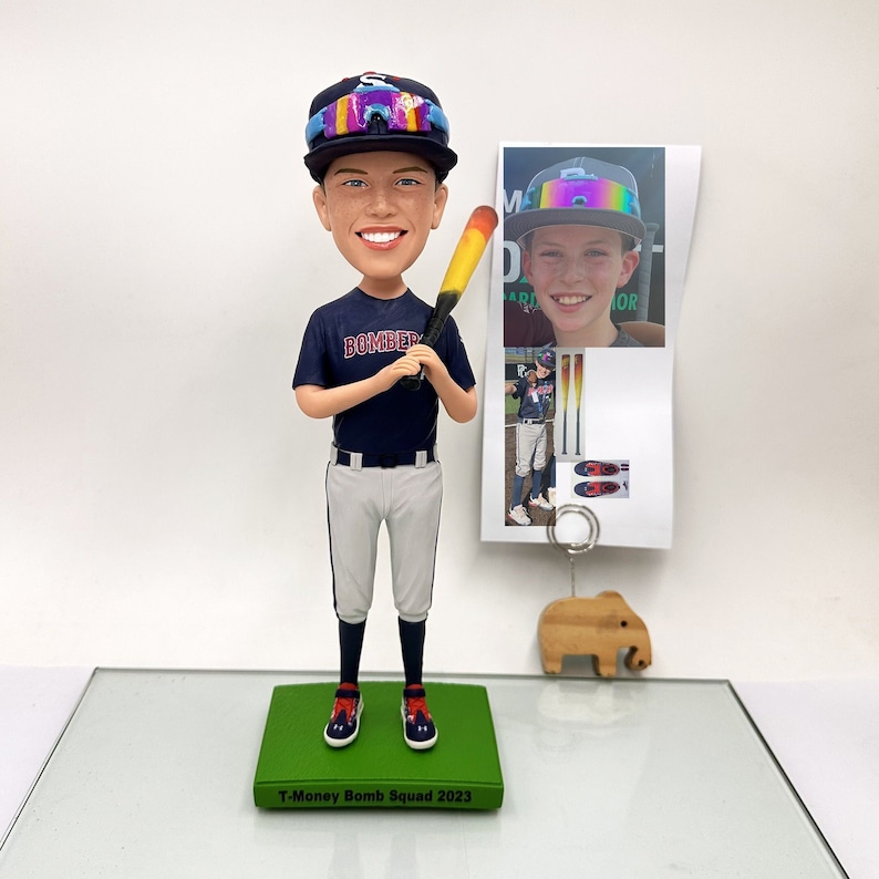 Custom Baseball Bobbleheads, Custom Baseball Player Figurines, Custom