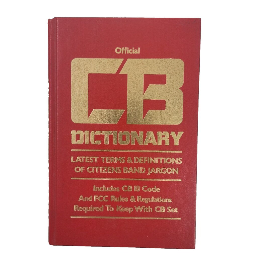 CB Dictionary Terms Definitions Radio 10 Codes Jargon FCC - Etsy