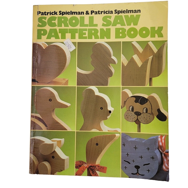 Scroll Saw Pattern Book W/ Everything Origami Craft Bundle Etsy