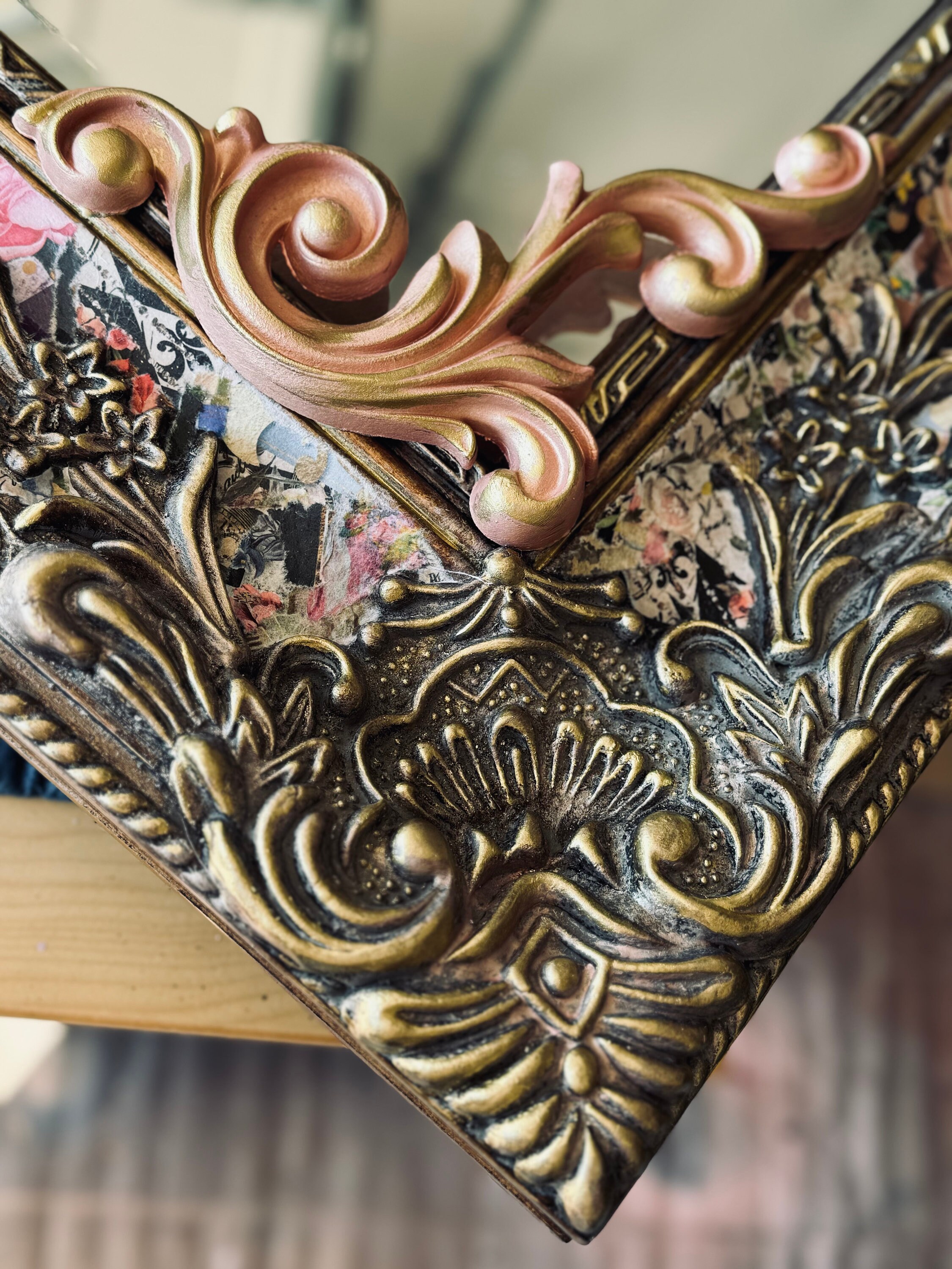 Vintage Versailles Inspired Wall Mirror Etsy