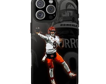 Joe Burrow Bengals Phone Case: Protective Football Lover Accessory
