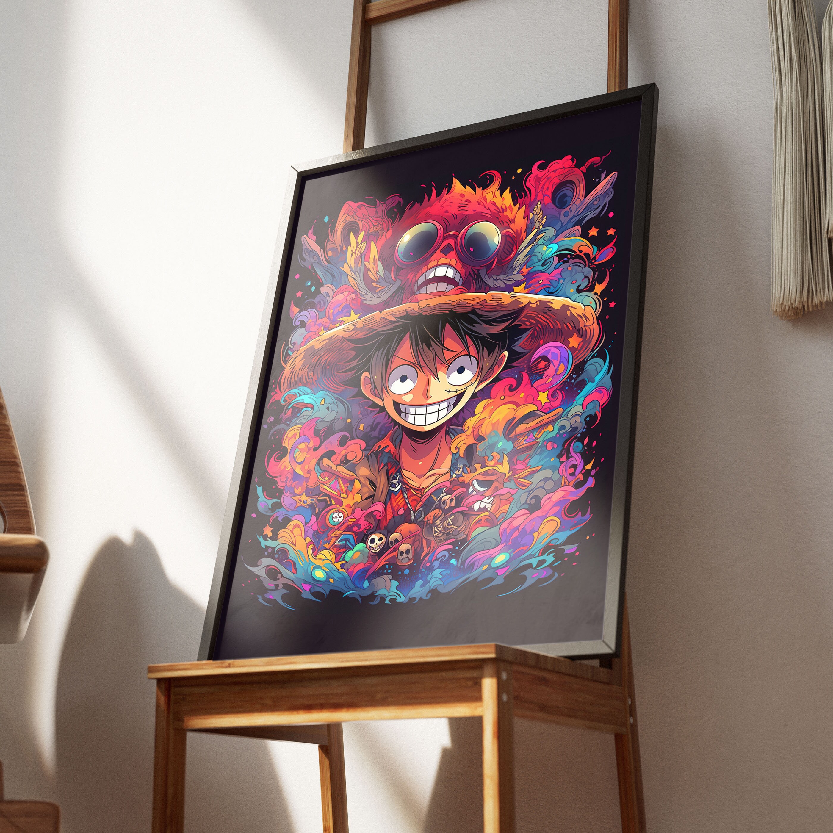 5d Diy Diamond Painting One Piece Anime Diamond Embroidery Luffy Skull Wall  Art Rhinestones Anime Diamond Mosaic Sets 