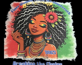 Finer Women Celebrate Juneteenth T-Shirt (Unisex)