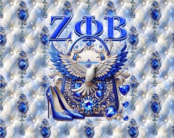 Zeta Phi Beta Sorority, Incorporated 20oz Tumbler