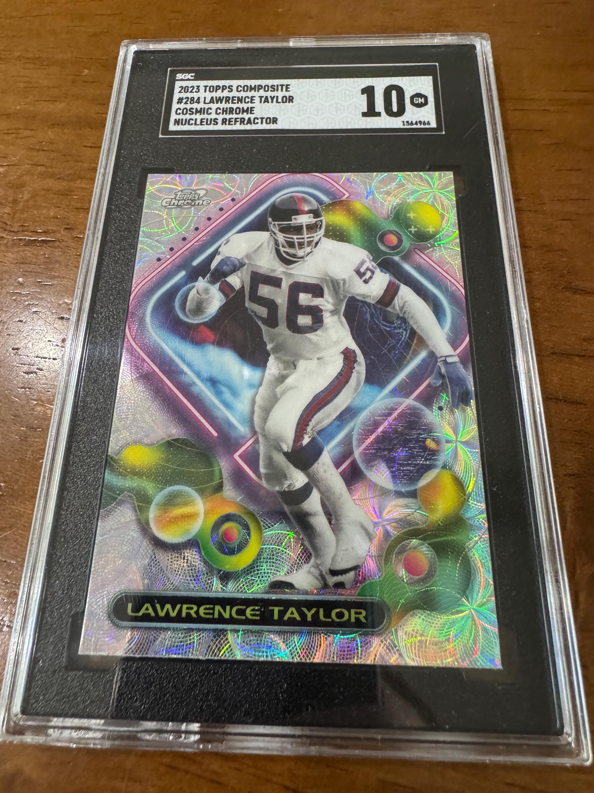 2023 Lawrence Taylor Topps Composite #284 Cosmic Chrome Nucleus Refractor - Graded  Sports Card - SGC 10 - Etsy Canada