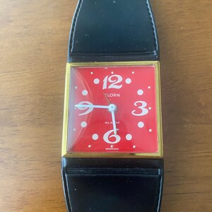 Rare Florn Working Alarm Wristwatch - Vintage German Timepiece