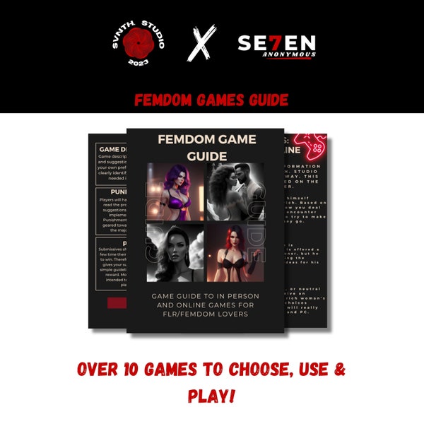 Femdom Games Guide: Femdom Workbook für Femdom Demütigung, Femdom Hypnose, Femdom Karte für weiblich geführte Beziehungen, Femdom Scripts