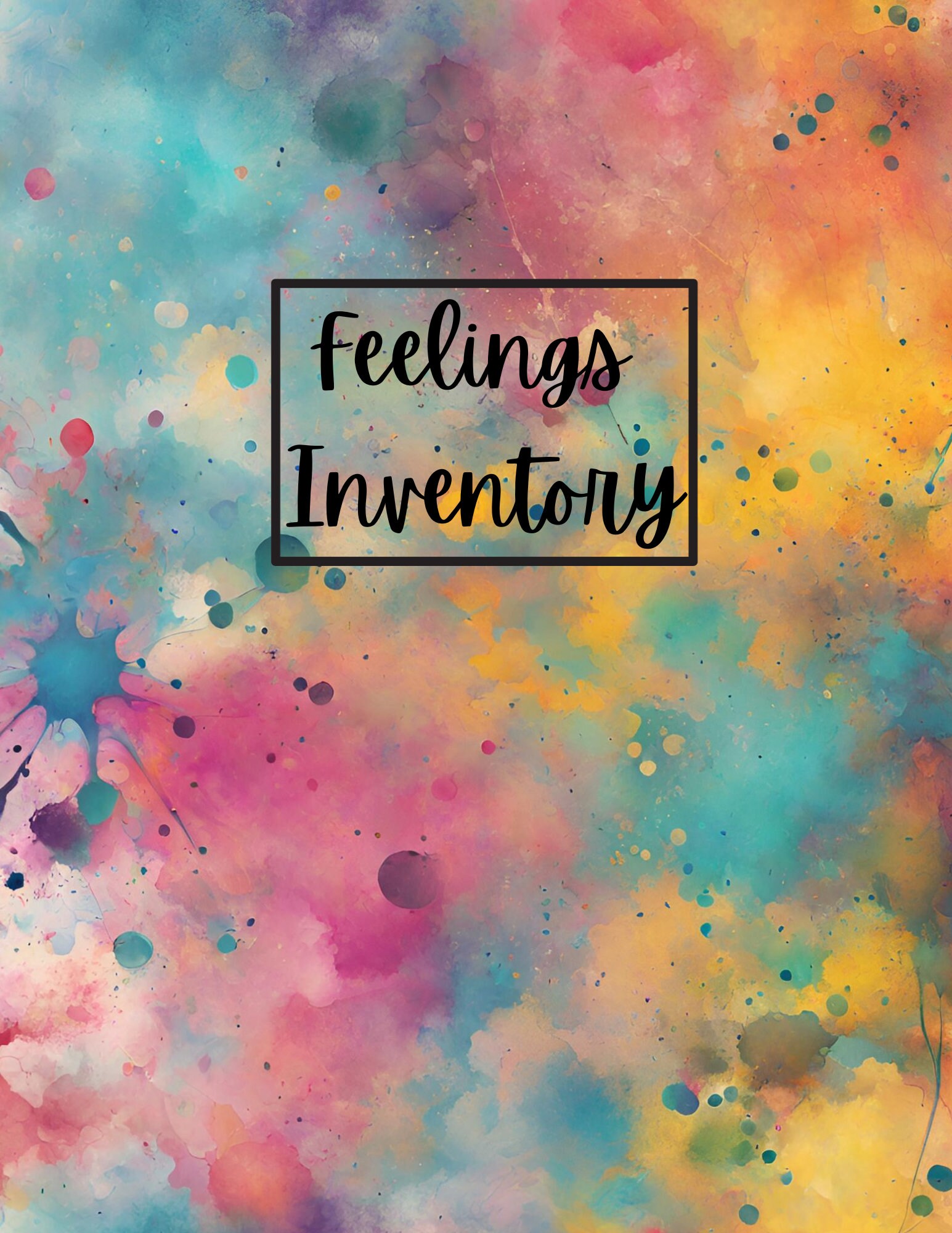 Feelings Inventory Daily Check In - Etsy