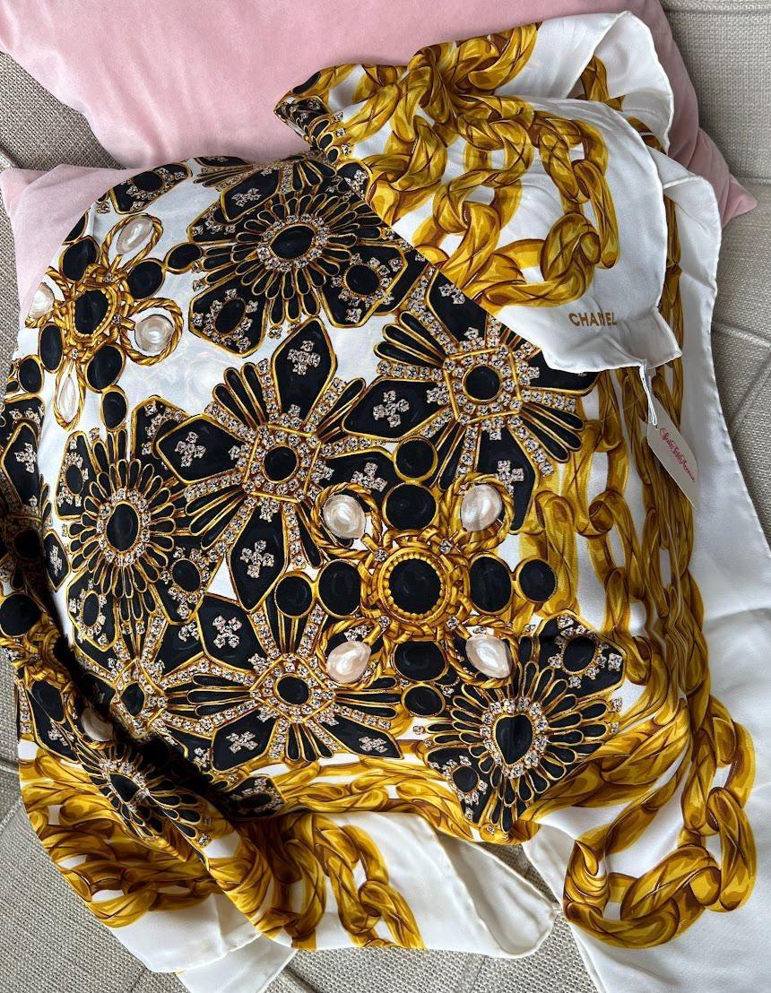 Chanel Gripoix Scarf - Etsy