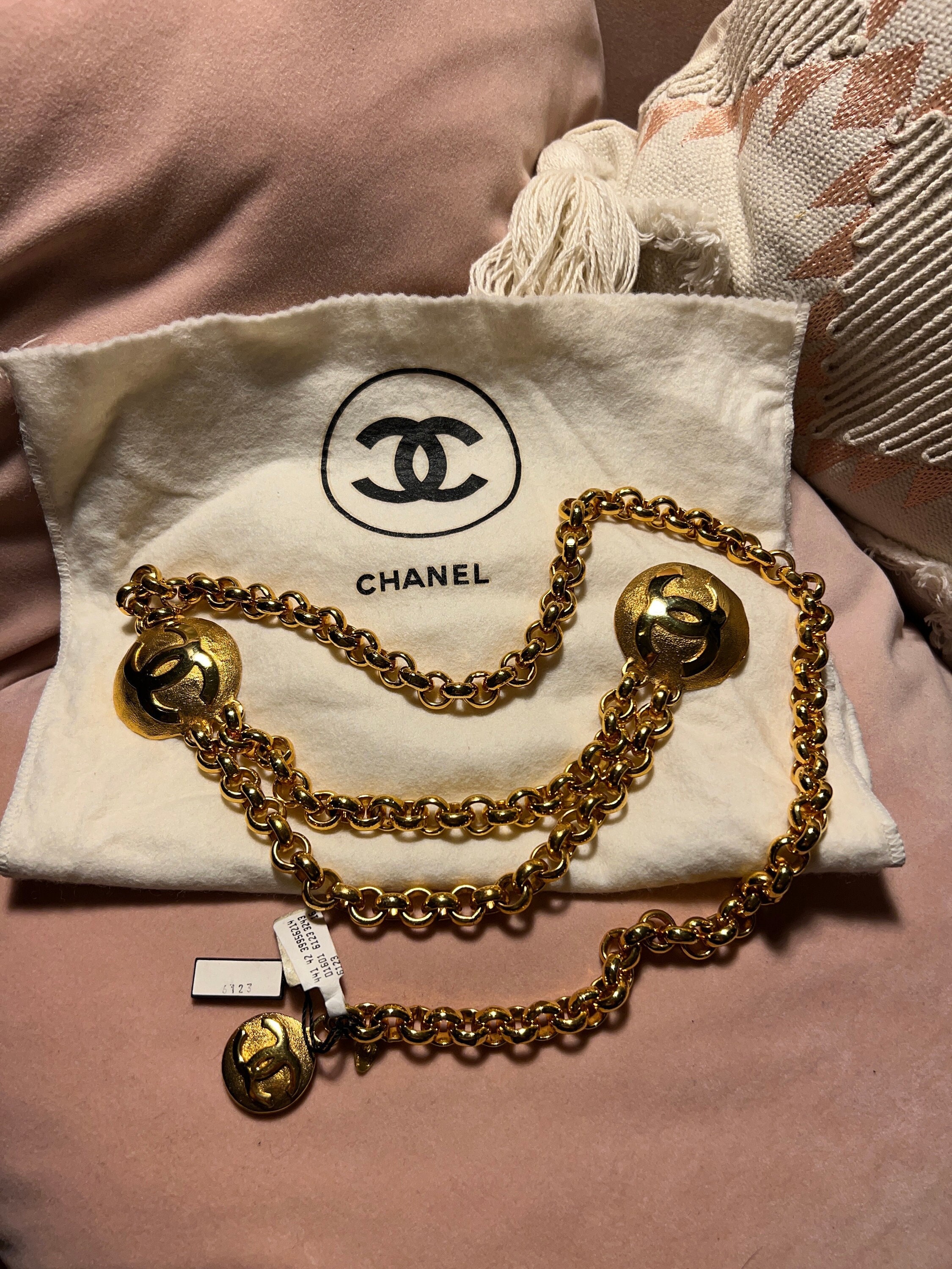 Chanel Logo Belt 