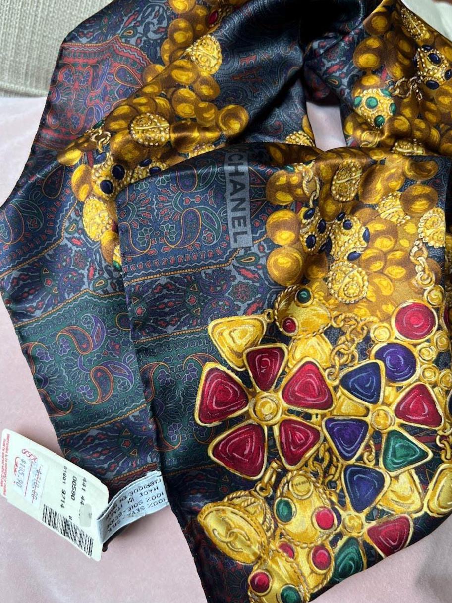 Chanel Gripoix Scarf - Etsy