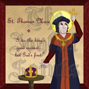 The Joyful Saints - St. Thomas More [DIGITAL DOWNLOAD]