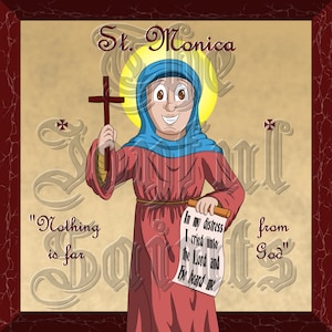 The Joyful Saints - Saint Monica [DIGITAL DOWNLOAD]