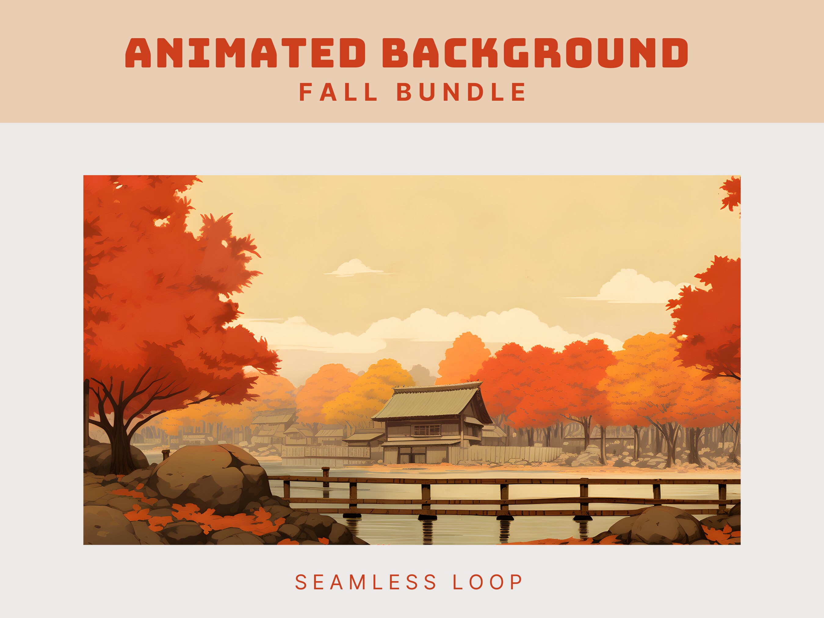 Side Fall Animation Fall Animated Background Vtuber Autumn Animated Background Autumn ...
