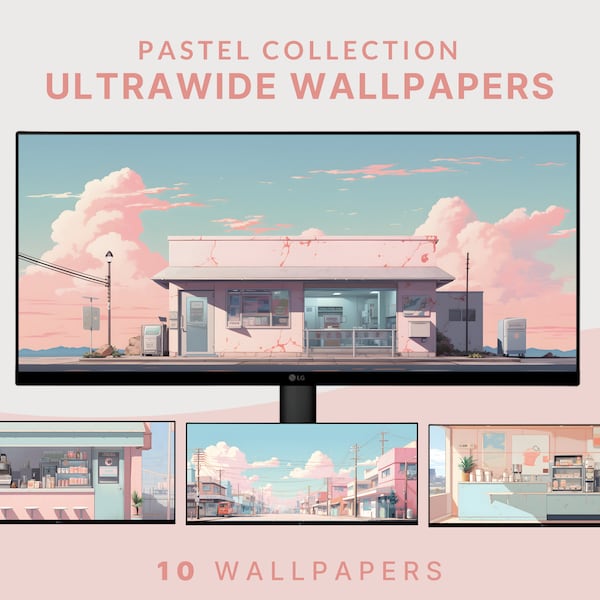 pink ultra wide wallpaper pastel aesthetic ultrawide wallpaper pastel wallpaper studio pink anime wallpaper studio ghibli inspired anime