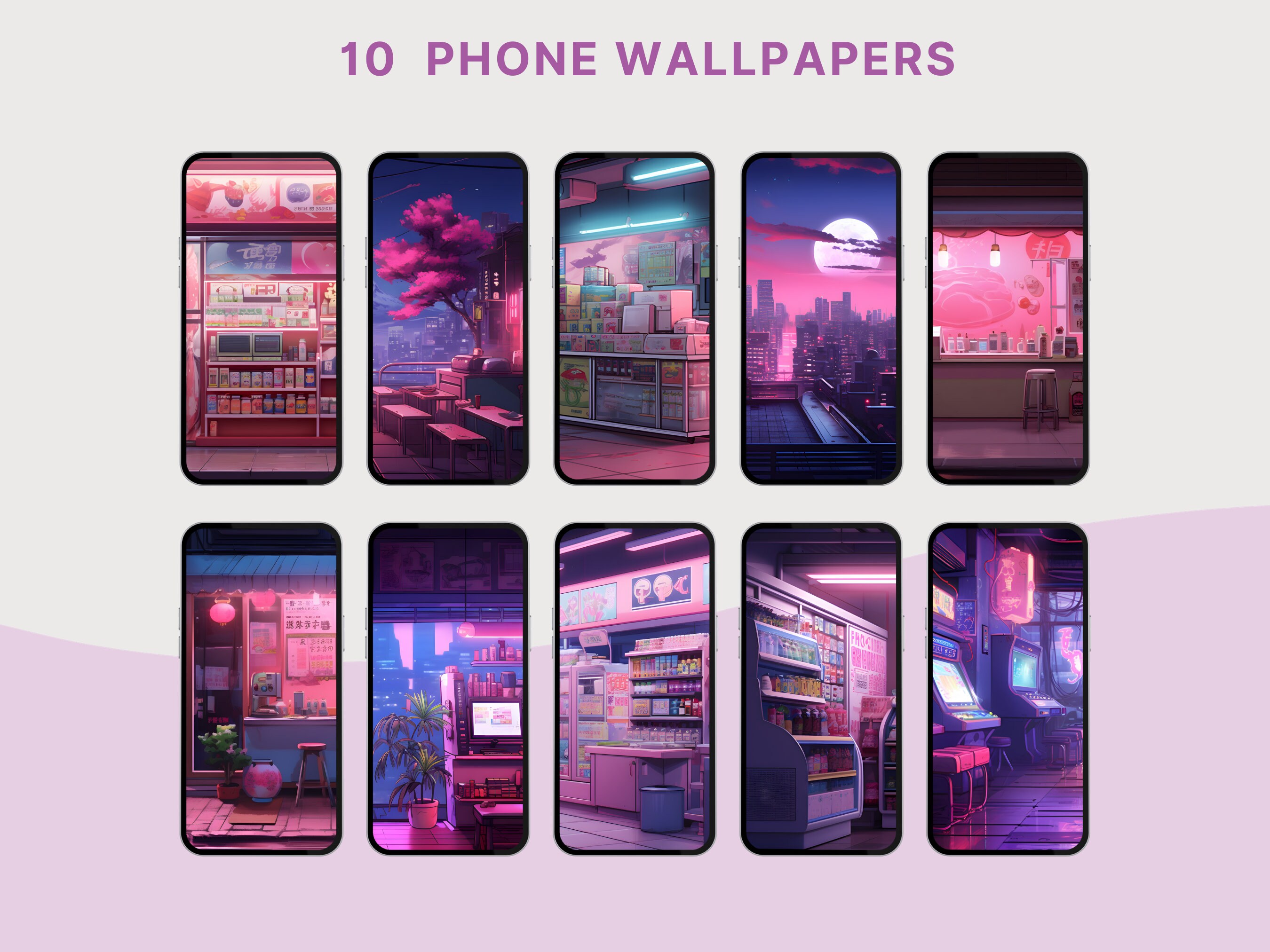 Lofi Wallpaper Pink Anime Desktop Wallpaper Vaporwave Wallpaper Lofi ...