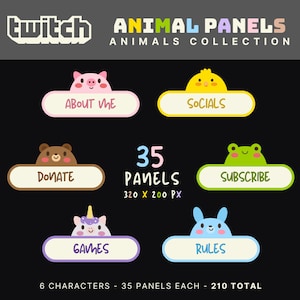 cute twitch panels frog twitch panels cute twitch panels pink twitch overlay purple stream panels pig panels kawaii frog panels blue twitch
